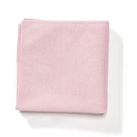 Cool Kitchen 12 in. Light Commercial Red Reuse Microfiber Cloth- Red CO3483839